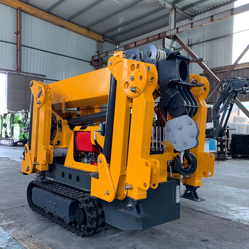 履带蜘蛛吊车，蜘蛛起重机工作场地要求